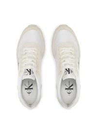 Calvin Klein Jeans Sneakersy Retro Runner Low Lace Ny Ml YW0YW01326 Biały. Kolor: biały #3