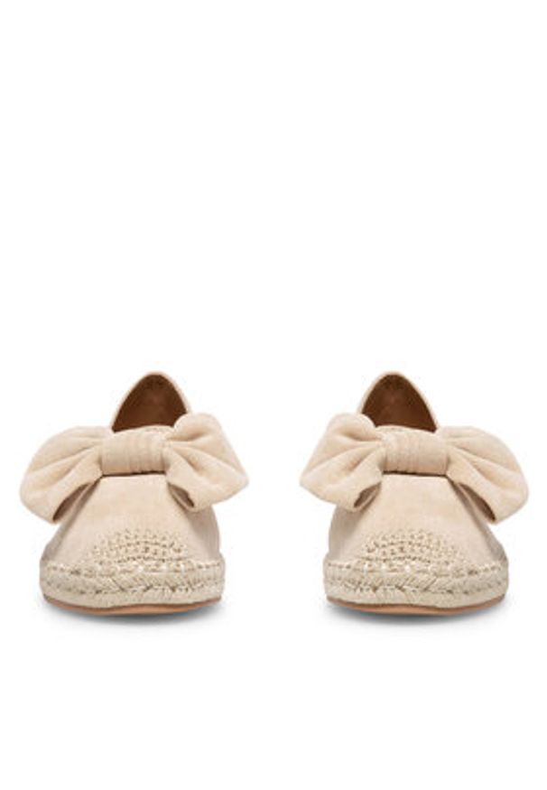 DeeZee Espadryle KL601-69 Beżowy. Kolor: beżowy. Materiał: materiał