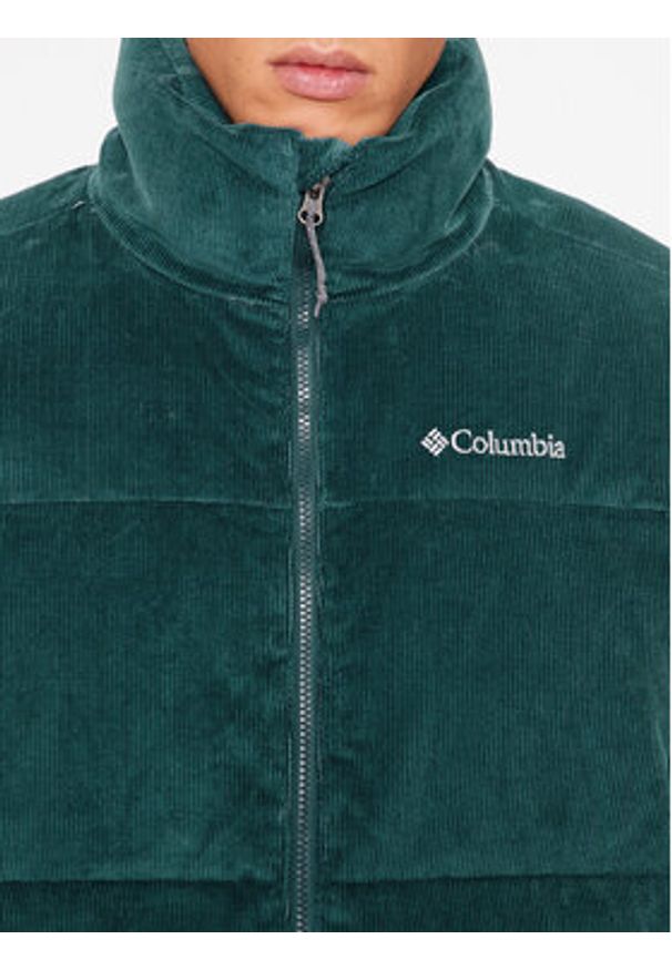 columbia - Columbia Kurtka zimowa Puffect™ Corduroy Jacket 2050992 Zielony Regular Fit. Kolor: zielony. Materiał: syntetyk. Sezon: zima