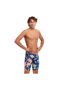 FUNKY TRUNKS - Kąpielówki spodenki męskie jammery treningowe na basen Funky Trunks. Kolor: niebieski