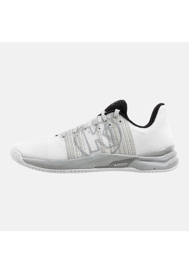 KEMPA - Buty halowe Kempa Attack One 2.0. Kolor: biały, wielokolorowy, czarny. Materiał: materiał