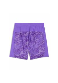Puma - Męskie szorty bramkarskie Olympique Marsylia 25/26 PUMA. Kolor: biały, fioletowy, wielokolorowy. Materiał: tkanina