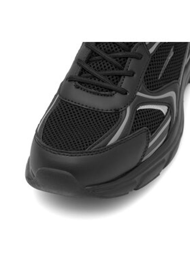 Sprandi Sneakersy MP40-23404Z Czarny. Kolor: czarny. Materiał: materiał