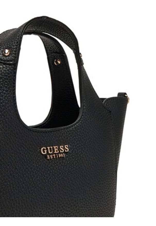 Guess Torebka HWBG96 40750 Czarny. Kolor: czarny. Materiał: skórzane