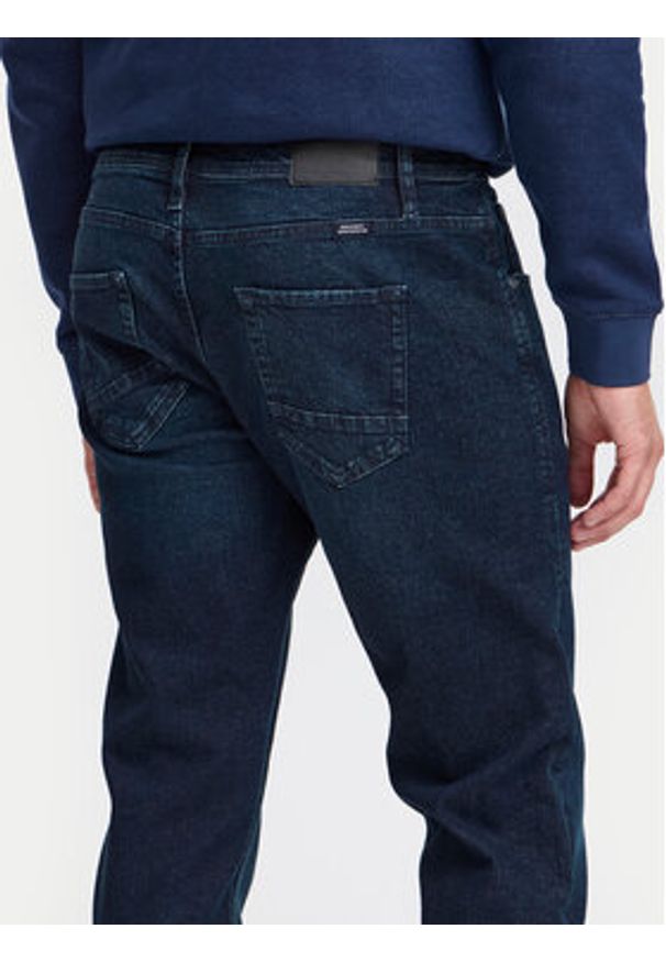 Blend Jeansy 20717301 Granatowy Slim Fit. Kolor: niebieski