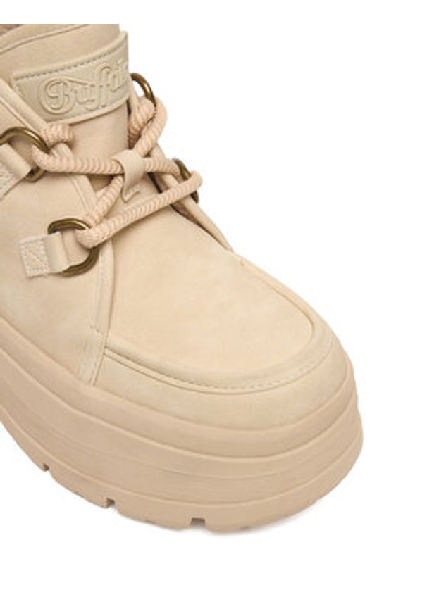 Buffalo Botki Olympia Chukka Warm 1622612 Beżowy. Kolor: beżowy. Materiał: skóra