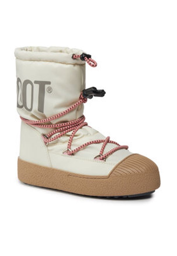 Moon Boot Śniegowce Ltrack Polar 24501000003 Écru. Materiał: materiał