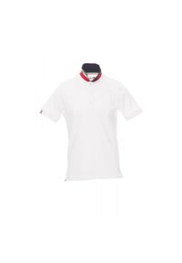 PAYPER WEAR - Polo payper nation. Typ kołnierza: polo. Kolor: biały, wielokolorowy #1