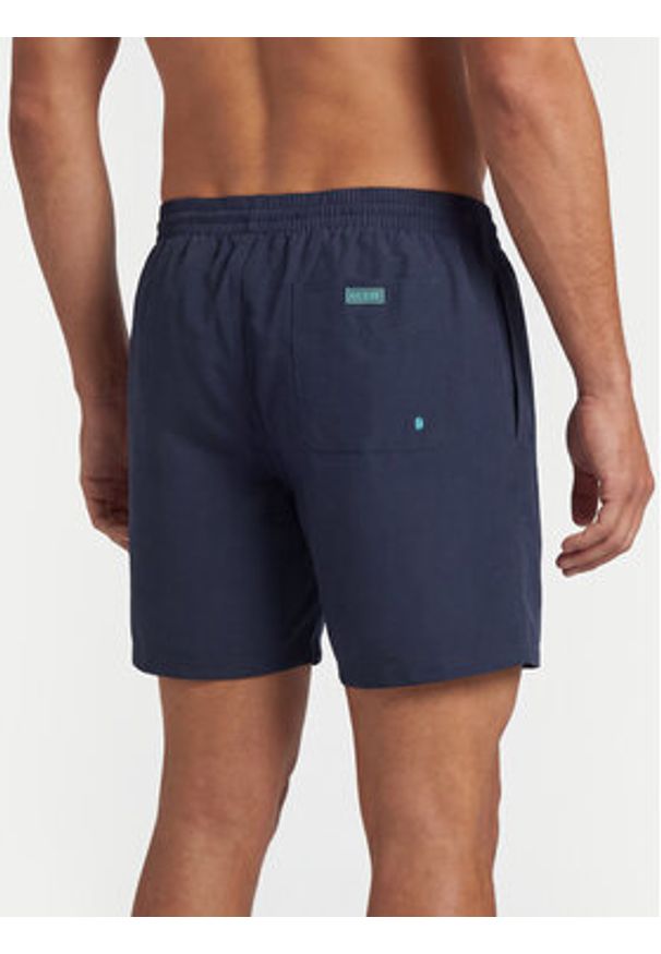 Guess Szorty kąpielowe F6GT24 WG282 MEDIUM Granatowy Regular Fit. Kolor: niebieski. Materiał: syntetyk