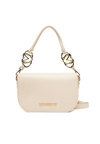 Love Moschino - Torebka LOVE MOSCHINO. Kolor: beżowy