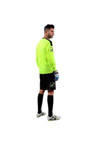 Komplet bramkarski koszulka z długim rękawem i spodenki Givova Hyguana. Kolor: czarny, wielokolorowy, żółty. Materiał: dresówka. Sport: piłka nożna