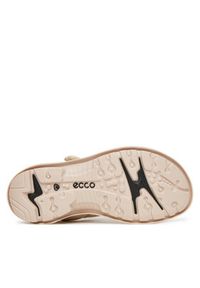 ecco - ECCO Sandały Offroad 82222301378 Beżowy. Kolor: beżowy. Materiał: skóra