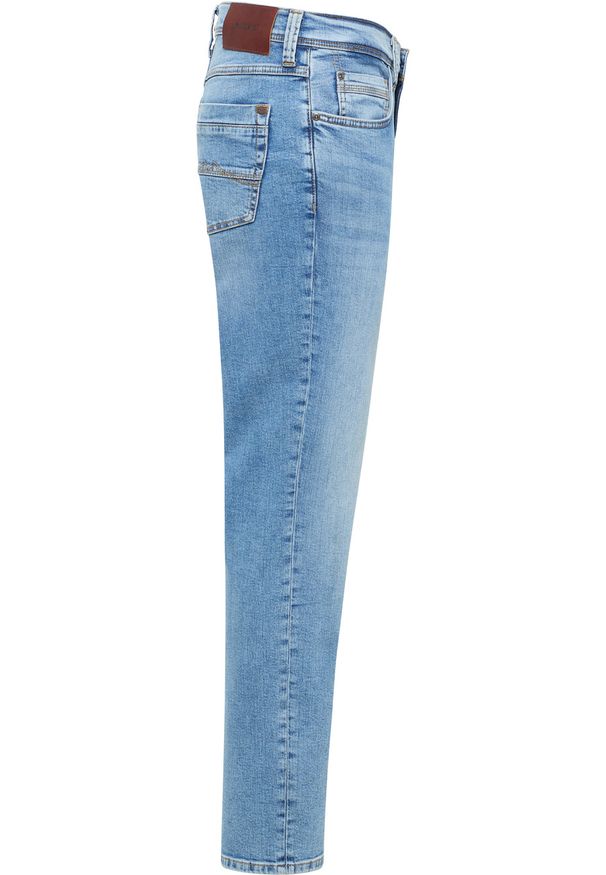 Męskie Spodnie Jeansowe Mustang Style Washington Straight Denim Blue 1016335 5000 312
