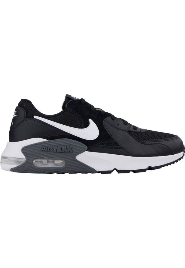 Buty do chodzenia Nike Air Max Excee. Zapięcie: sznurówki. Kolor: biały, wielokolorowy, czarny. Materiał: tkanina, materiał, skóra, syntetyk. Szerokość cholewki: normalna. Model: Nike Air Max. Sport: turystyka piesza