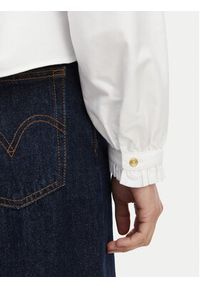 TOMMY HILFIGER - Tommy Hilfiger Koszula Oxford WW0WW48914 Biały Boxy Fit. Kolor: biały. Materiał: bawełna #2