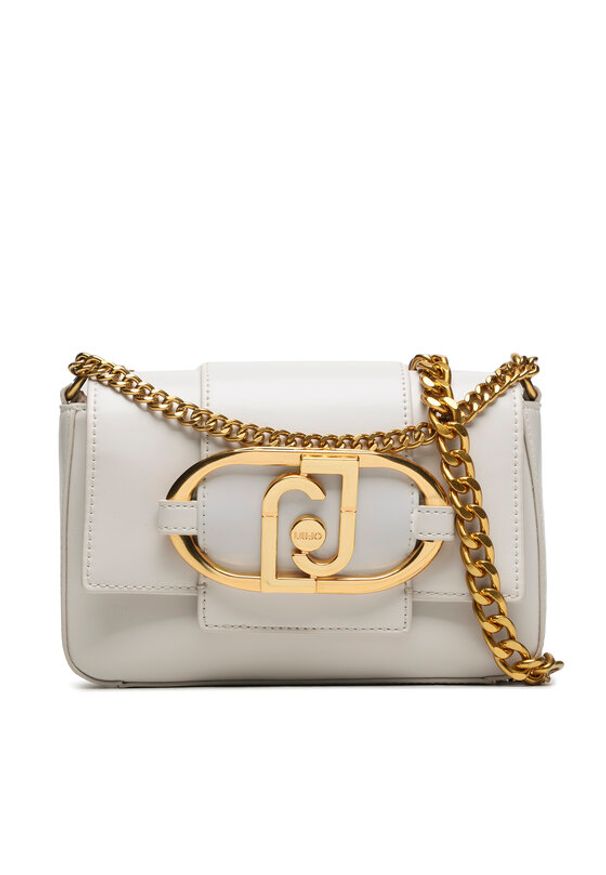 Liu Jo Torebka Ecs S Crossbody AF3296 E0132 Szary. Kolor: szary. Materiał: skórzane