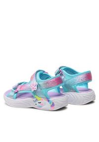 skechers - Skechers Sandały Majestic Bliss 302682L/PRMT Kolorowy. Materiał: materiał. Wzór: kolorowy