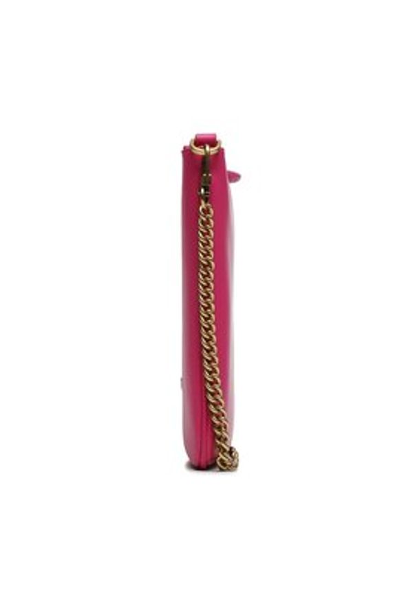 Pinko Torebka Flat Classic AI 23-24 PCPL 100455 A0F1 Różowy. Kolor: różowy. Materiał: skórzane