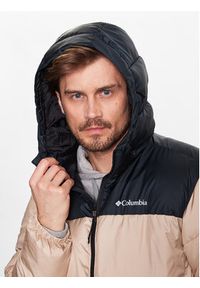 columbia - Columbia Kurtka zimowa Puffect 2008413 Beżowy Regular Fit. Kolor: beżowy. Materiał: syntetyk. Sezon: zima #5