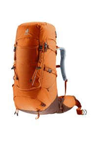 Plecak trekkingowy damski Deuter Aircontact Core 45+10 SL - chestnut/umbra. Kolor: brązowy