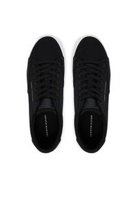 TOMMY HILFIGER - Tommy Hilfiger Tenisówki Vulc Core Rwb Long Lace Cvs FM0FM05813 Czarny. Kolor: czarny. Materiał: materiał #3