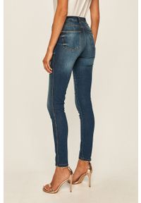 Guess Jeans - Jeansy Curve X. Kolor: niebieski. Materiał: bawełna, materiał, denim, elastan, poliester #3