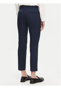 Weekend Max Mara Chinosy Vite 2515131021 Granatowy Slim Fit. Kolor: niebieski. Materiał: bawełna #3