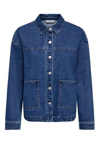 only - ONLY Kurtka jeansowa Lara 15372651 Granatowy Regular Fit. Kolor: niebieski. Materiał: jeans #2