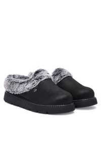 skechers - Skechers Kapcie Keepsakes Lite 114762/BBK Czarny. Kolor: czarny. Materiał: skóra #6