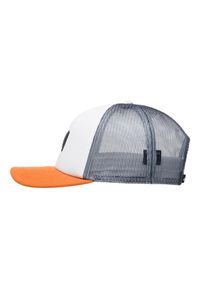 Quiksilver - Czapka Snapback dla Mężczyzn OMNIPOTENT Biały. Kolor: biały. Materiał: poliester, bawełna. Wzór: aplikacja