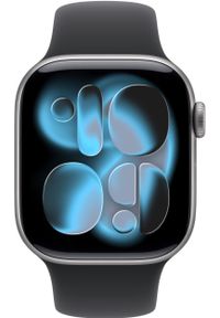 APPLE - Smartwatch Apple Watch Series 11 GPS + Cellular 42mm Kosmiczna szara Aliuminio Case with Black Sport Band - S/M. Rodzaj zegarka: smartwatch. Kolor: szary. Styl: sportowy #1