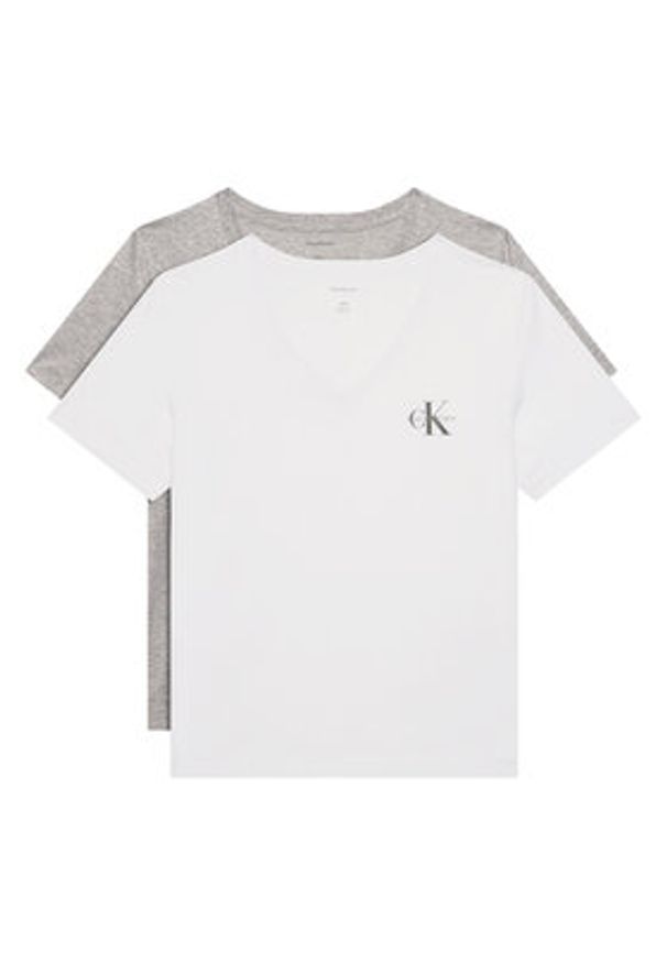 Calvin Klein Jeans Komplet t-shirtów LV047C906G Kolorowy Regular Fit. Materiał: bawełna. Wzór: kolorowy