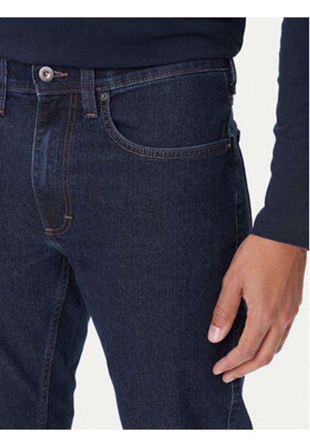 Mustang Jeansy Tramper 1016838 Granatowy Straight Fit. Kolor: niebieski