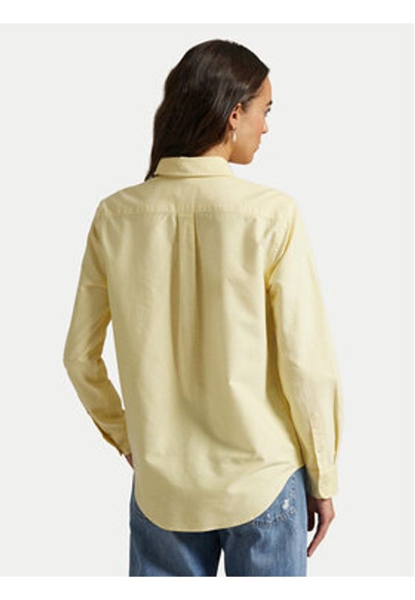 Polo Ralph Lauren Koszula 211970736505 Żółty Relaxed Fit. Typ kołnierza: polo. Kolor: żółty. Materiał: bawełna