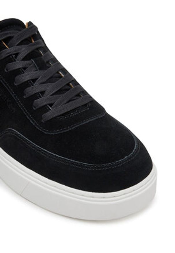 Calvin Klein Sneakersy Clean Cup Low Laceup Oxf Su HM0HM01880 Czarny. Kolor: czarny. Materiał: skóra