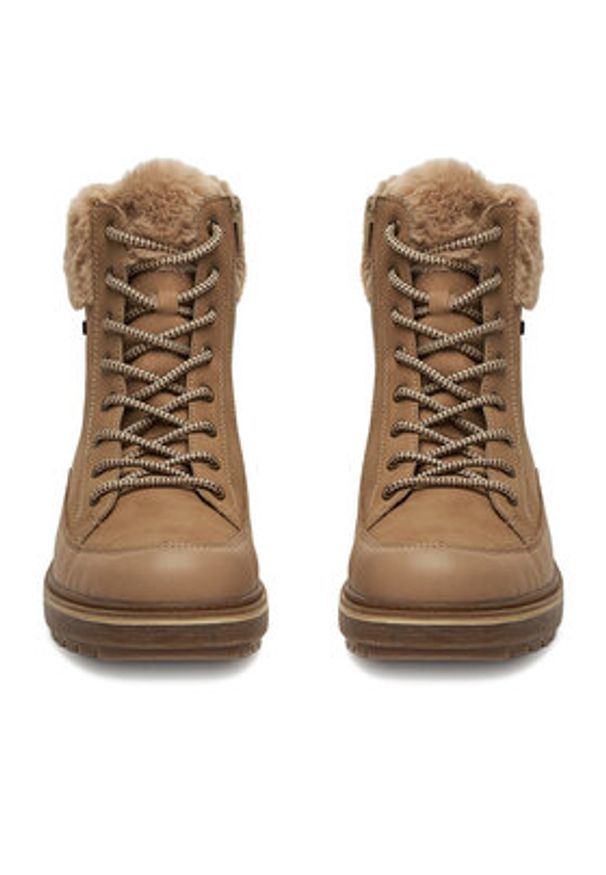 Remonte Trzewiki CEO-D0U78-20 Beżowy. Kolor: beżowy. Materiał: skóra