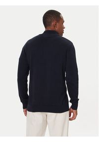 Barbour Sweter Half Zip MKN1074NY91 Granatowy Regular Fit. Kolor: niebieski. Materiał: bawełna #3