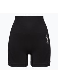 GYM SHARK - Spodenki treningowe damskie Gymshark Energy Seamless. Kolor: czarny