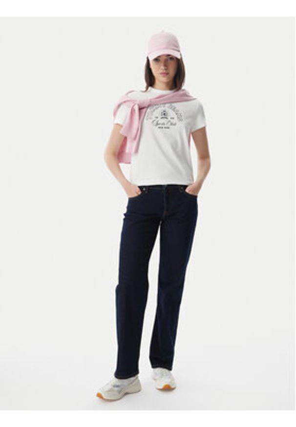 Tommy Jeans Jeansy Sophie DW0DW23584 Granatowy Straight Fit. Kolor: niebieski