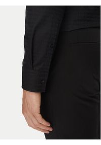 Hugo - HUGO Koszula Kenno 50544934 Czarny Slim Fit. Kolor: czarny. Materiał: bawełna #5