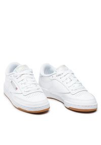 Reebok Sneakersy Club C 85 BS7686 Biały. Kolor: biały. Materiał: skóra. Model: Reebok Club #3