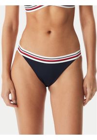 TOMMY HILFIGER - Tommy Hilfiger Dół od bikini UW0UW06354 Granatowy. Kolor: niebieski. Materiał: syntetyk #1