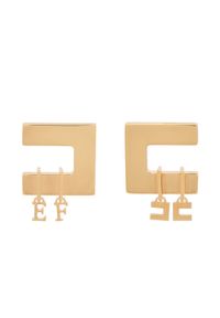 Elisabetta Franchi Kolczyki OR-03K-56E2-V150 Złoty. Materiał: metalowe. Kolor: złoty