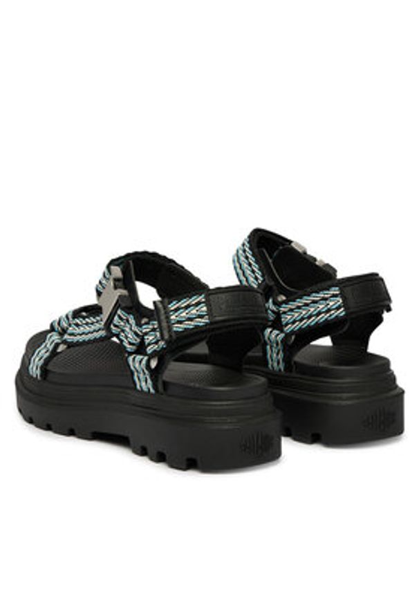 Palladium Sandały Pallacruisestrapwo 94708-008-M Czarny. Kolor: czarny. Materiał: materiał