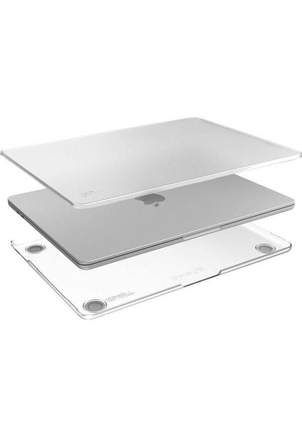 Obudowa ochronna Speck Speck SmartShell MacBook Air 13.6'' M4 (2025) / M3 (2024) / M2 (2022) clear. Materiał: guma, hardshell