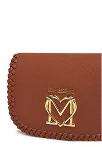 Love Moschino - LOVE MOSCHINO Torebka JC4125PP1MLJ0201 Brązowy. Kolor: brązowy. Materiał: skórzane