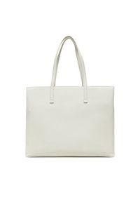 Calvin Klein Torebka Ck Must Medium Shopper W/Pocket K60K613019 Écru. Materiał: skórzane #5
