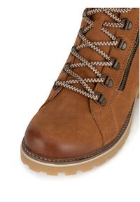 Remonte Trapery D7478-22 Brązowy. Kolor: brązowy. Materiał: nubuk, skóra #4