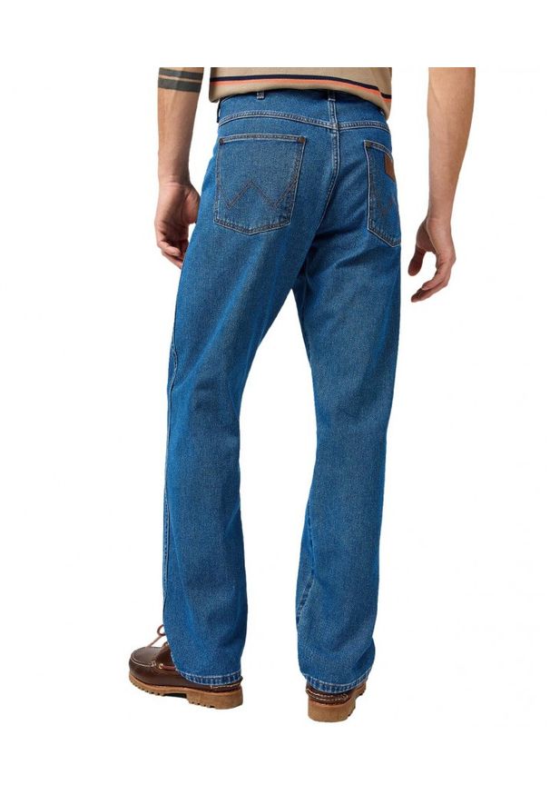 Wrangler - MESKIE SPODNIE WRANGLER FRONTIER DARK STONE 112362451