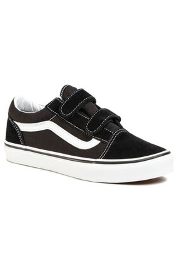 Vans Tenisówki Old Skool V VN0A4UI16BT1 Czarny. Kolor: czarny. Materiał: zamsz, skóra